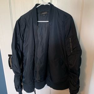 Navy Blue PacSun Bomber Jacket